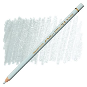 Caran D'Ache Pablo Water-Resistant Coloured Pencil - Silver Grey 002