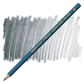 Caran D'Ache Pablo Water-Resistant Coloured Pencil - Dark Grey 007