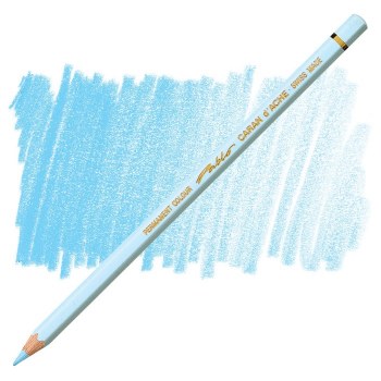 Caran D'Ache Pablo Water-Resistant Coloured Pencil - Bluish Pale 371