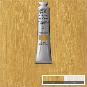 Winsor & Newton Professional Acrylic 200ml Gold