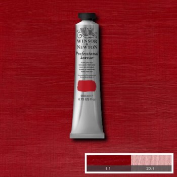 Winsor & Newton Professional Acrylic 200ml Perlene Red