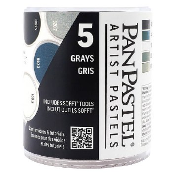 PanPastel 5 Grays Set