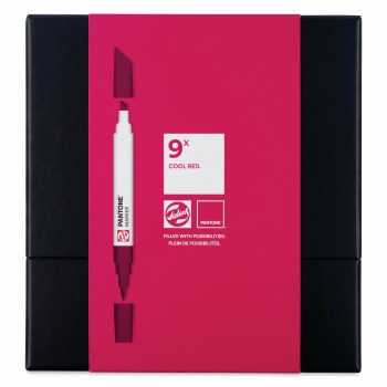 Talens | Pantone marker set 9x Cool Red - *1 week extra lead time*