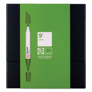 Talens | Pantone marker set 9x Green - *1 week extra lead time*