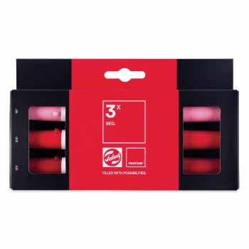 Talens | Pantone marker set 3x Red - *1 week extra lead time*