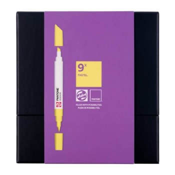 Talens | Pantone marker set 9x Pastel - *1 week extra lead time*