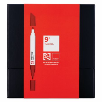 Talens | Pantone marker set 9x Warm Red - *1 week extra lead time*