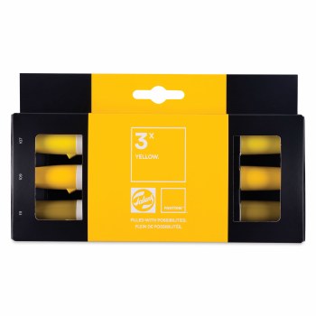 Talens | Pantone marker set 3x Yellow - *1 week extra lead time*