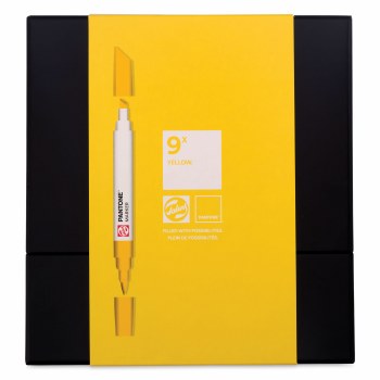 Talens | Pantone marker set 9x Yellow - *1 week extra lead time*