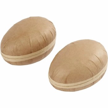 Papier Mache Eggs - 2 pack
