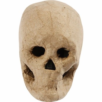 Papier Mache Skull 10cm