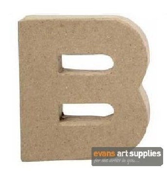 Papier Mache Small Letter B