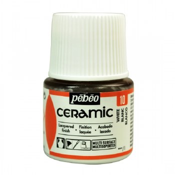 Pebeo Ceramic 45ml White