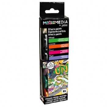 Pebeo Mixed Media Discovery Set of 6x20ml