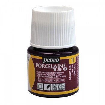 Pebeo Porcelaine 150 - Garnet Red 45ml