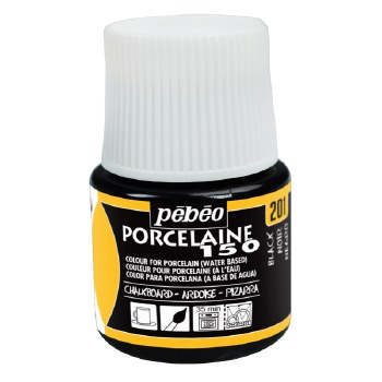 Pebeo Porcelaine 150 - Chalkboard Black 45ml