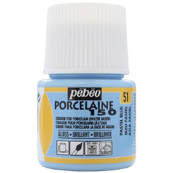 Pebeo Porcelaine 150 - Pastel Blue 45ml