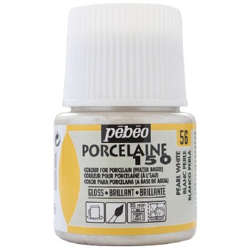 Pebeo Porcelaine 150 - Pearl White 45ml