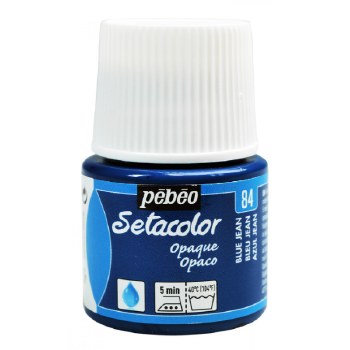 Pebeo Setacolor Opaque Matt - Blue Jeans 45ml