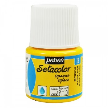 Pebeo Setacolor Opaque Matt - Buttercup 45ml