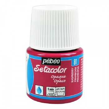 Pebeo Setacolor Opaque Matt - Raspberry 45ml