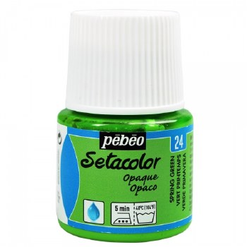 Pebeo Setacolor Opaque Matt - Spring Green 45ml