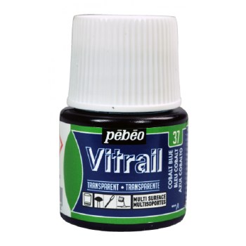 Pebeo Vitrail - Cobalt Blue 45ml