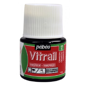 Pebeo Vitrail - Crimson 45ml