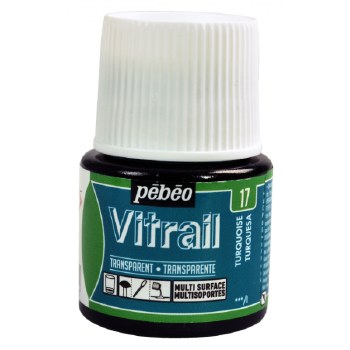 Pebeo Vitrail - Turquoise 45ml