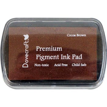 Dovecraft Pigment Ink Pad Cocoa Brown