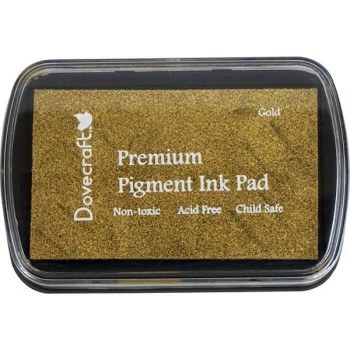 Dovecraft Pigment Ink Pad Gold