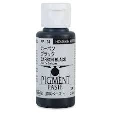 Holbein 35ml Pigment Paste Carbon Black