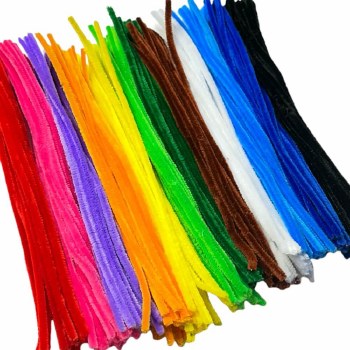 Pipe Cleaners Coloured 12"