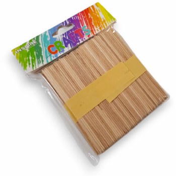 Lollipop Sticks Natural (100)