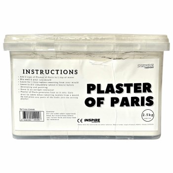 Plaster of Paris (2.5 Kg Tub)