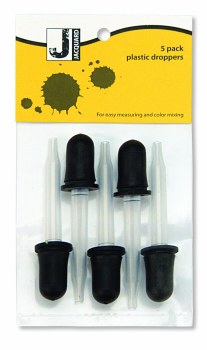 Plastic Droppers Set of 5