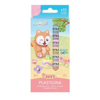 Jovi Plastillina Box - Kawaii Colours - 10pcs x 15g