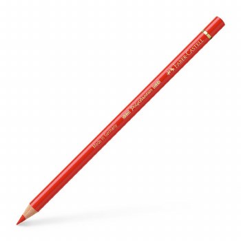 Faber-Castell Polychromos Artists' Colour Pencil - Light Cadmium Red 117
