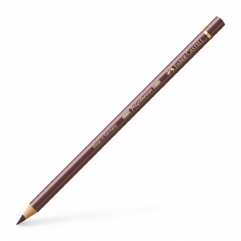 Faber-Castell Polychromos Artists' Colour Pencil - Van Dyck Brown 176