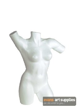 Polystyrene Female Torso