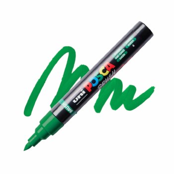 Uni Posca PC-5BR Brush Tip - Green