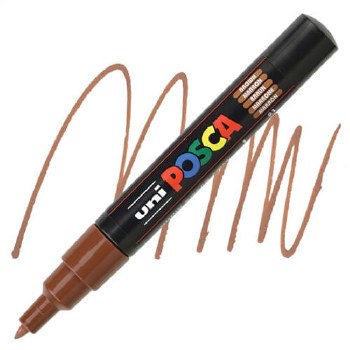 Uni Posca PC-1M - Brown