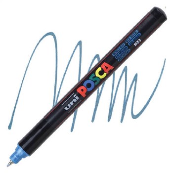 Uni Posca PC-1MR - Metallic Blue