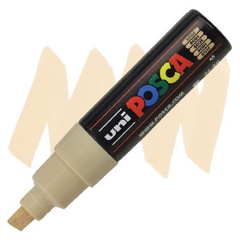 Uni Posca PC-8K - Beige - Chisel