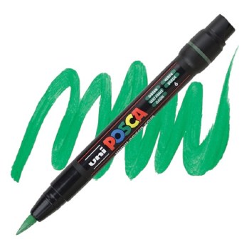 Uni Posca PCF-350 - Green - Brush