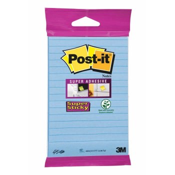 Post-it Lined 45 sheet Super Sticky Notes
