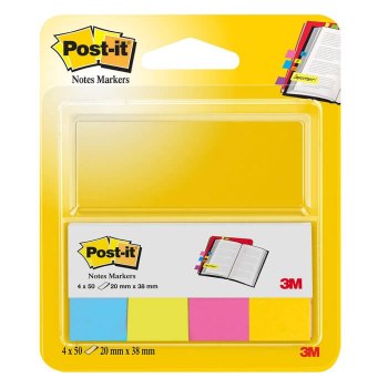 Post-it Notes Markers, Assorted Ultra Colours,4 Pads