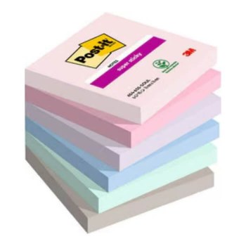Post-it Notes 6 Pack - Pastel Colours