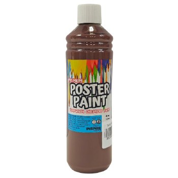 Poster Paint 500ml Brown
