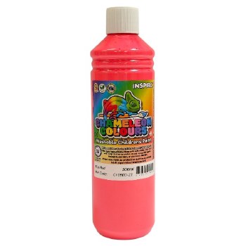 Poster Paint 500ml Fluo Red